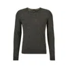 Hugo Boss Slim-fit Sweater In Virgin Wool In Black