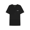 Hugo Boss Slim-fit T-shirt With Popcorn Stripe Fabric In Black