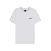 Hugo Boss Slim-fit T-shirt In Stretch Piqué With Odor Control In White