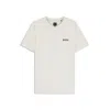Hugo Boss Slim-fit T-shirt In Stretch Piqué With Odor Control In Neutral