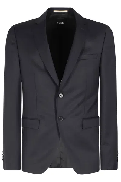 Hugo Boss Slim Fit Tailored Blazer In Virgin Wool Serge