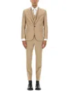 Hugo Boss Hugo Slim Fit Three Piece Suit In Neutral