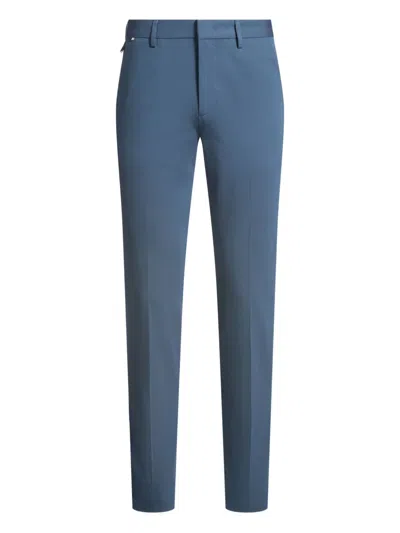 Hugo Boss Slim-fit Trousers In Blue