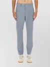 Hugo Boss Tailored Trousers With Side And Back Pockets In Blue