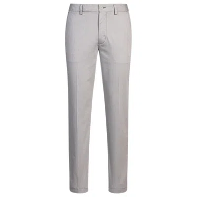 Hugo Boss Slim-fit Trousers In Easy-iron Poplin In Beige