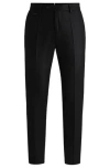 Hugo Boss H-genius Slim Fit Suit Pants In Dark Gray