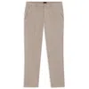 Hugo Boss Slim-fit Trousers In Stretch-cotton Twill In Neutral