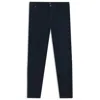 Hugo Boss Delaware Slim-fit Trousers In Brushed Satin In Blue