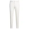 Hugo Boss Slim-fit Jeans In Black Mechanical-stretch Denim In White