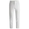 Hugo Boss Slim-fit Jeans In Black Mechanical-stretch Denim In White