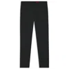 Hugo Boss Slim-fit Trousers With A Cropped Length In Black