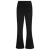 Hugo Boss Seam-detail Trousers In Black