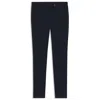 Hugo Boss Slim-fit Trousers With Slit Hems In Blue