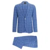 HUGO BOSS SLIM-FIT TWO-PIECE SUIT IN CHECKED MATERIAL