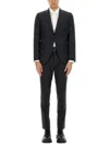 Hugo Boss Slim Fit Wool Blend Suit With Micro Pattern