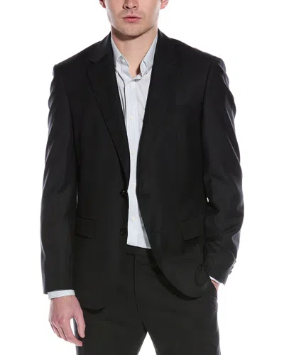 Hugo Boss Slim Fit Wool-blend Suit Jacket In Grey