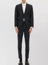 Hugo Boss Slim Fit Wool Blend Suit With Micro Pattern