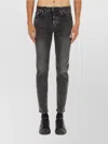 Hugo Boss Slim Leg Denim Five-pocket Style In Black