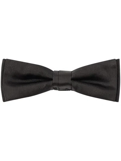 Hugo Boss Slim Silk Bow Tie In Brown