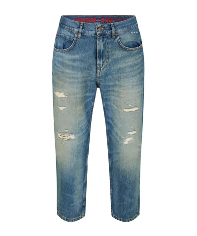Hugo Boss Slim-fit Jeans In Blue