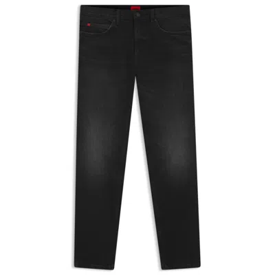 Hugo Boss Black Slim-fit Jeans In Stretch Denim In Multi