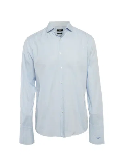 Pre-owned Hugo Boss Slim-fit Shirt In Blue
