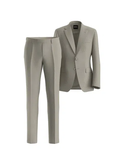 Hugo Boss Slim-fit Suit In Green