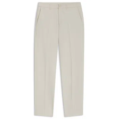 Hugo Boss Slim-fit Technical Pants With Four-way Stretch In Neutral