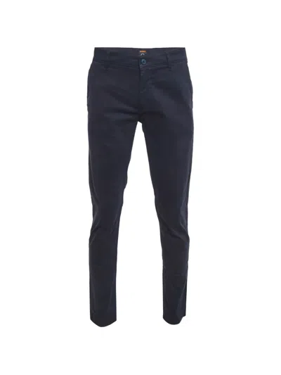 Pre-owned Hugo Boss Slim-fit Trousers In Blue