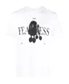 Hugo Boss Slogan-print Short-sleeve T-shirt In White