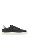 Hugo Boss Boss Leather Sneaker In Black