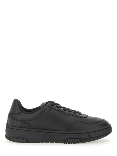 HUGO BOSS SNEAKER WITH ZIGZAG DETAIL
