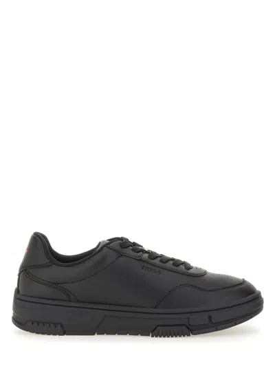 HUGO BOSS SNEAKER WITH ZIGZAG DETAIL
