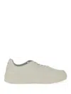 Hugo Boss Sneaker With Subtle Zigzag Detail In White
