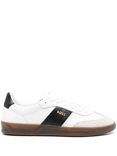 Hugo Boss Boss "brandon" Sneaker In White