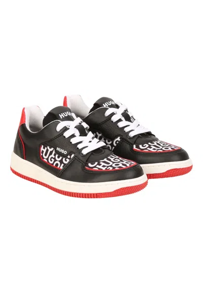 Hugo Boss Kids' Sneakers Baby Hugo In Black