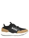 Hugo Boss Sneakers In Beige