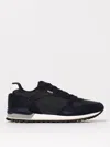 Hugo Boss Parkour Suede-panelled Sneakers In Multi