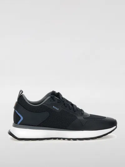 Hugo Boss Sneakers Boss Men Color Blue In Blue