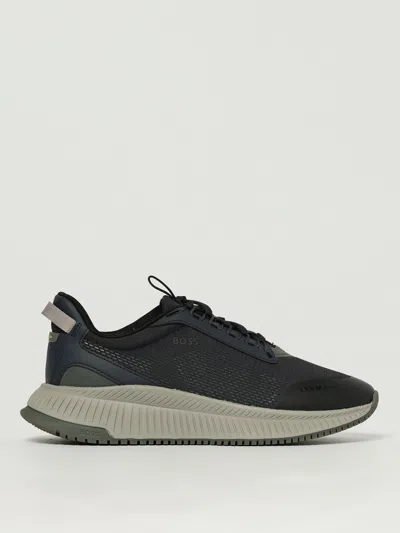 Hugo Boss Sneakers Boss Herren Farbe Blau In Blue