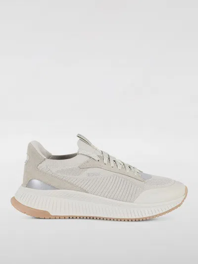 HUGO BOSS SNEAKERS BOSS MEN COLOR BROWN,G94412032