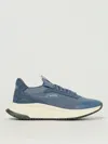 Hugo Boss Ttnm Evo Trainers With Knitted Uppers In Blue