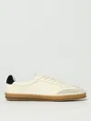 Hugo Boss White & Navy Beckham Edition Low-top Suede Sneakers In White