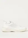Hugo Boss Mixed-material Trainers With Anti-slip Sole In Weiss