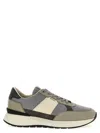 Hugo Boss Multicolor Low Top Sneakers In Gray