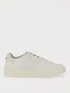 Hugo Boss Hugo Low-top Sneakers With Perforated Design And Textured Sole In White