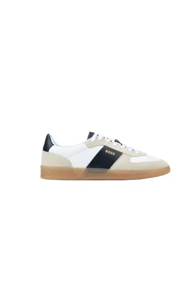 Hugo Boss Sneakers In Beige