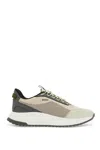 Hugo Boss Boss Sneakers Ttnm Evo_runn_rsgtx Beige Lightweight Breathable Non-slip Men Men In Open Beige (beige)