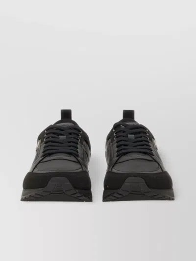 Hugo Boss Sneakers With Pull Tab And Round Toe