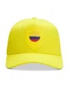 Hugo Boss Soccer Twill National Flag Hat In Argentina In Yellow